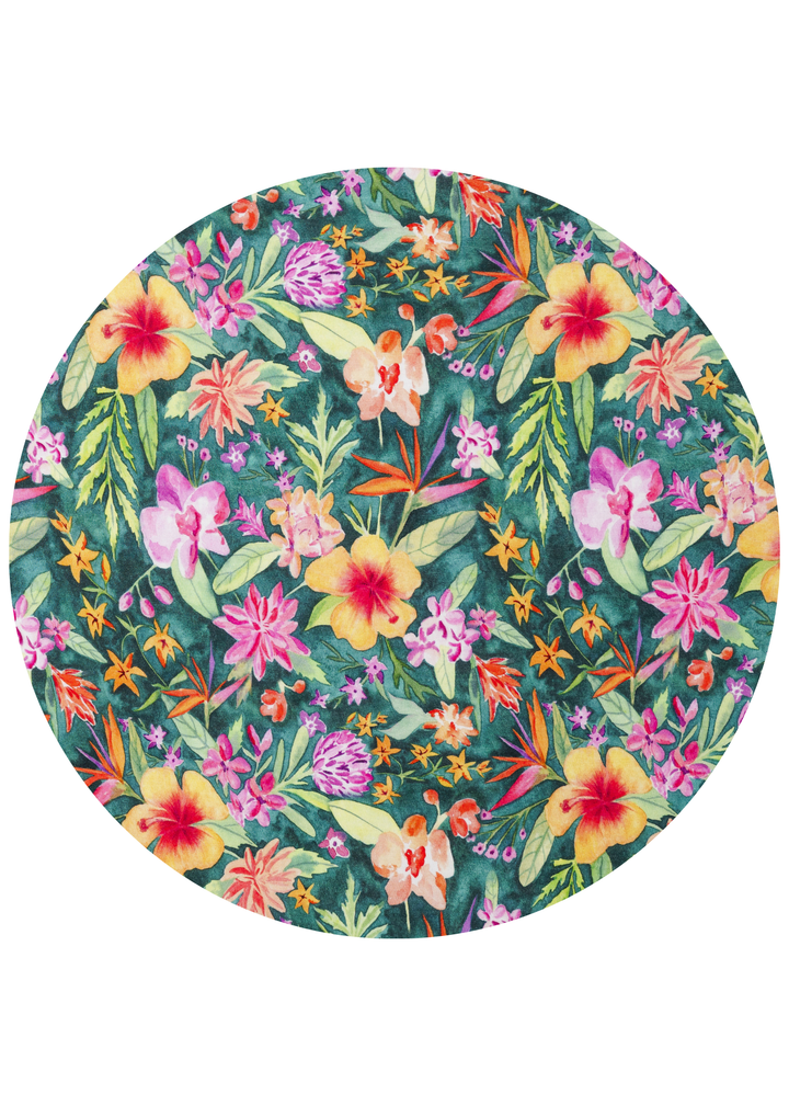 Ashley Floral Bamboo Flutter Dress