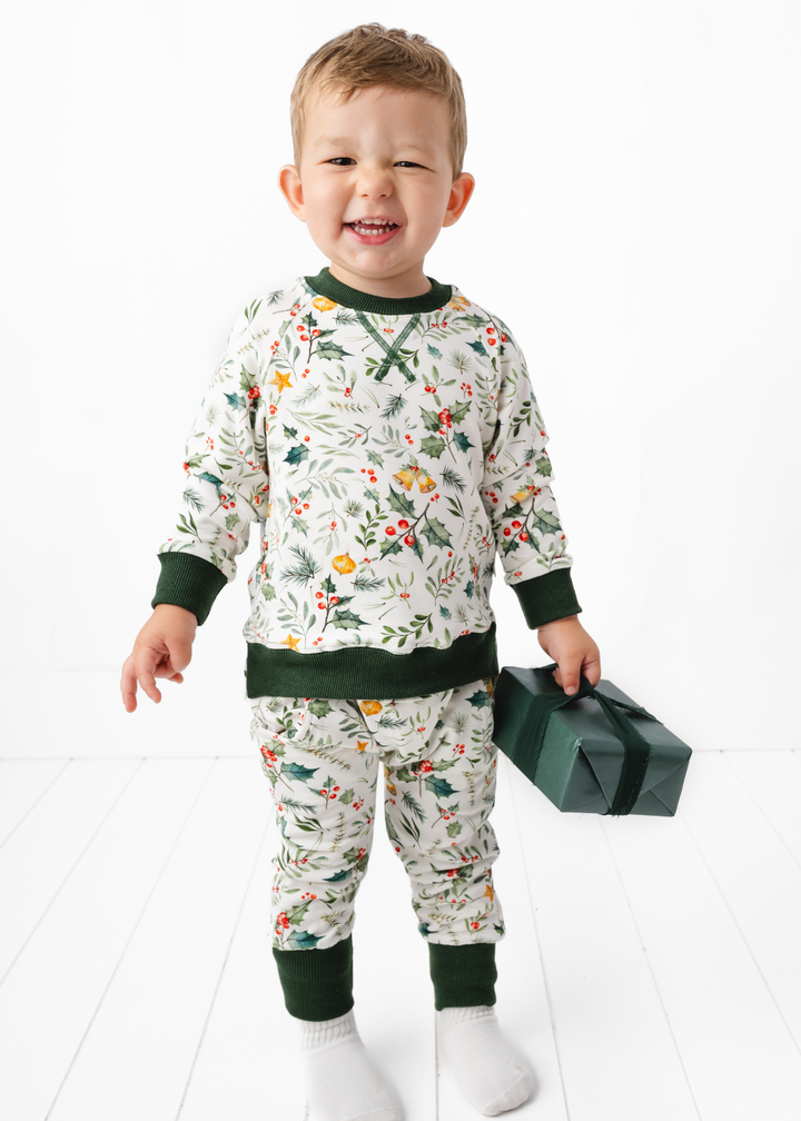 Holly Jolly Christmas Kids Jogger Set