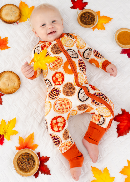 Cutie Pie Thanksgiving Bamboo Sleeper