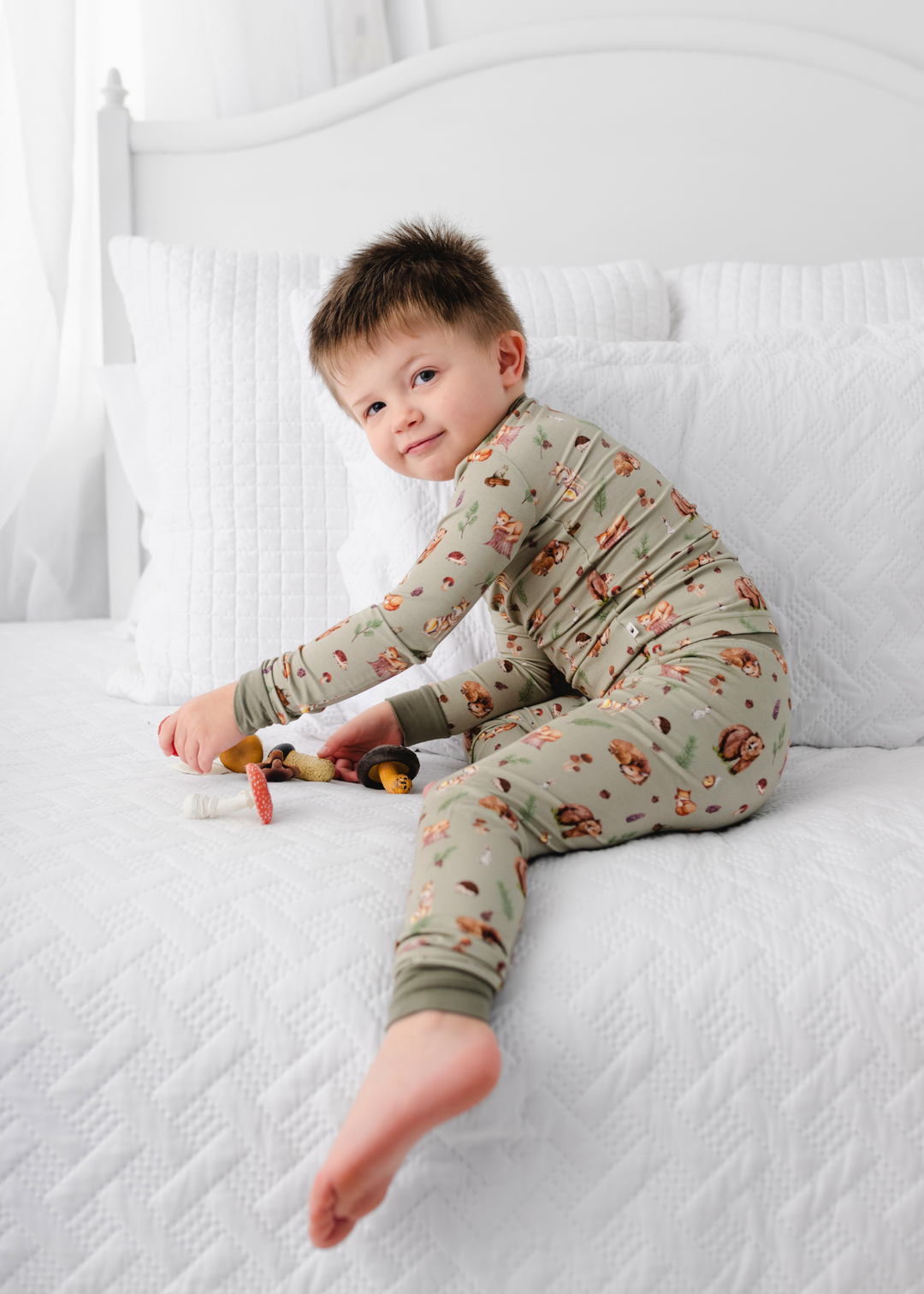 Woodland Animals Bamboo Jammies