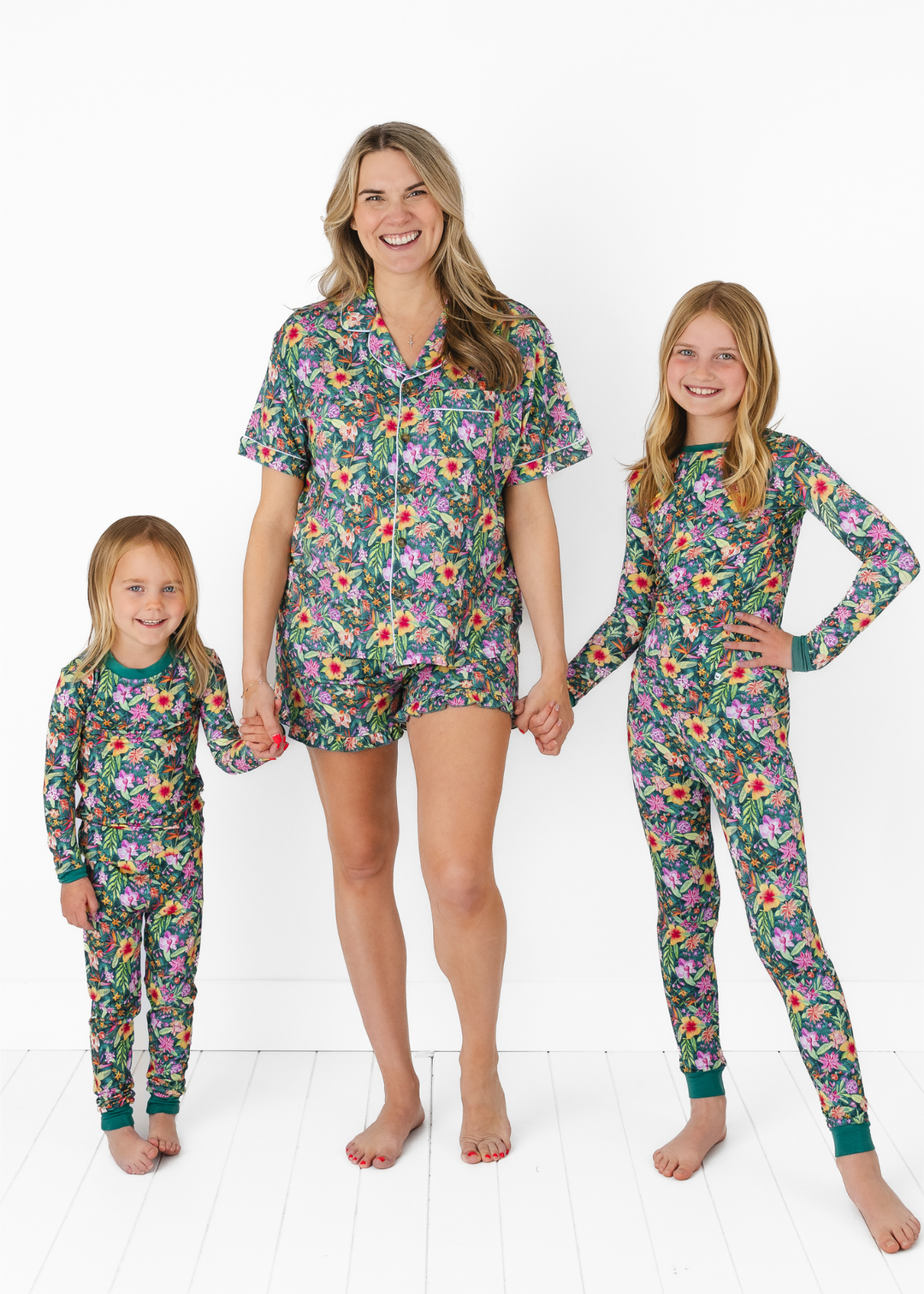 Ashley Floral Bamboo Pajama Set