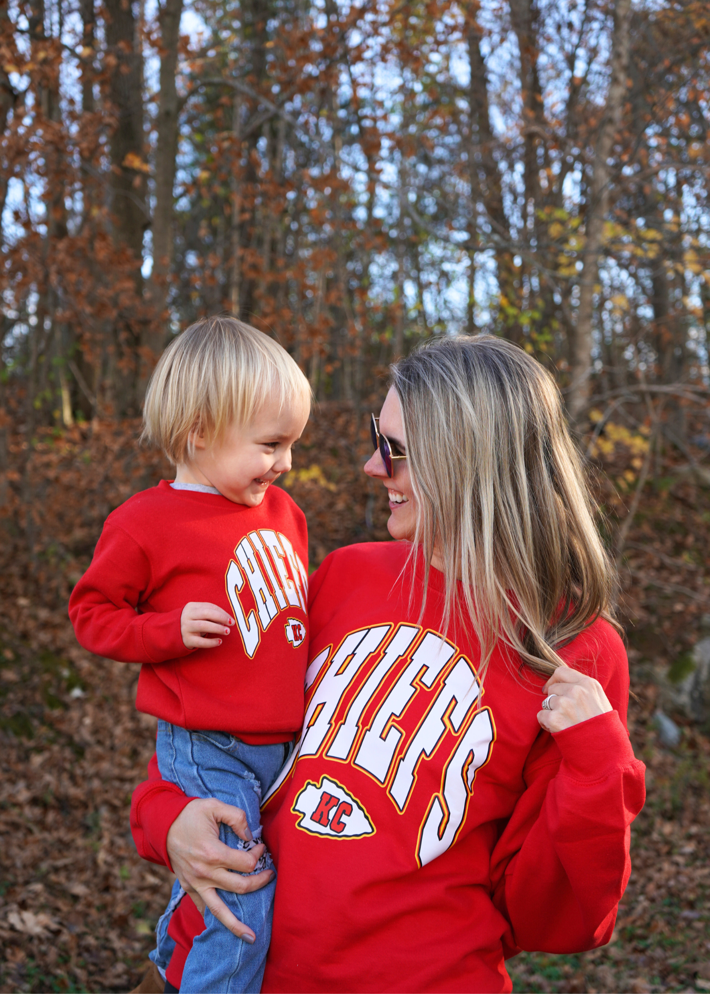 KANSAS CITY CHIEFS Red Child Sweatshirt