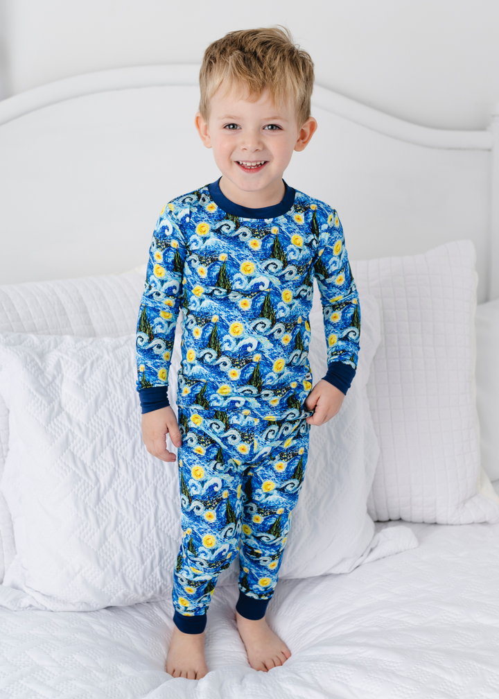 Starry Night Bamboo Jammies