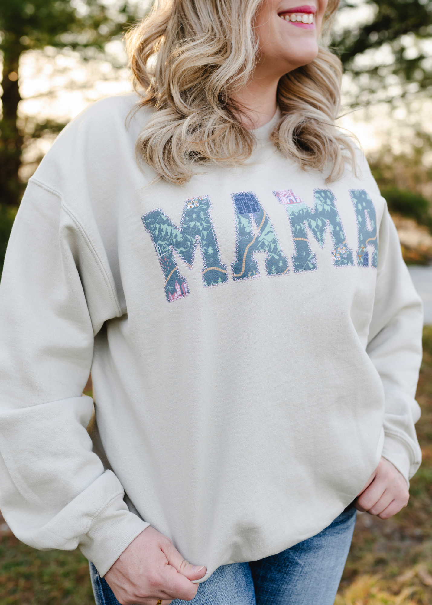 MAMA Crewneck Sweatshirts - Emerald City