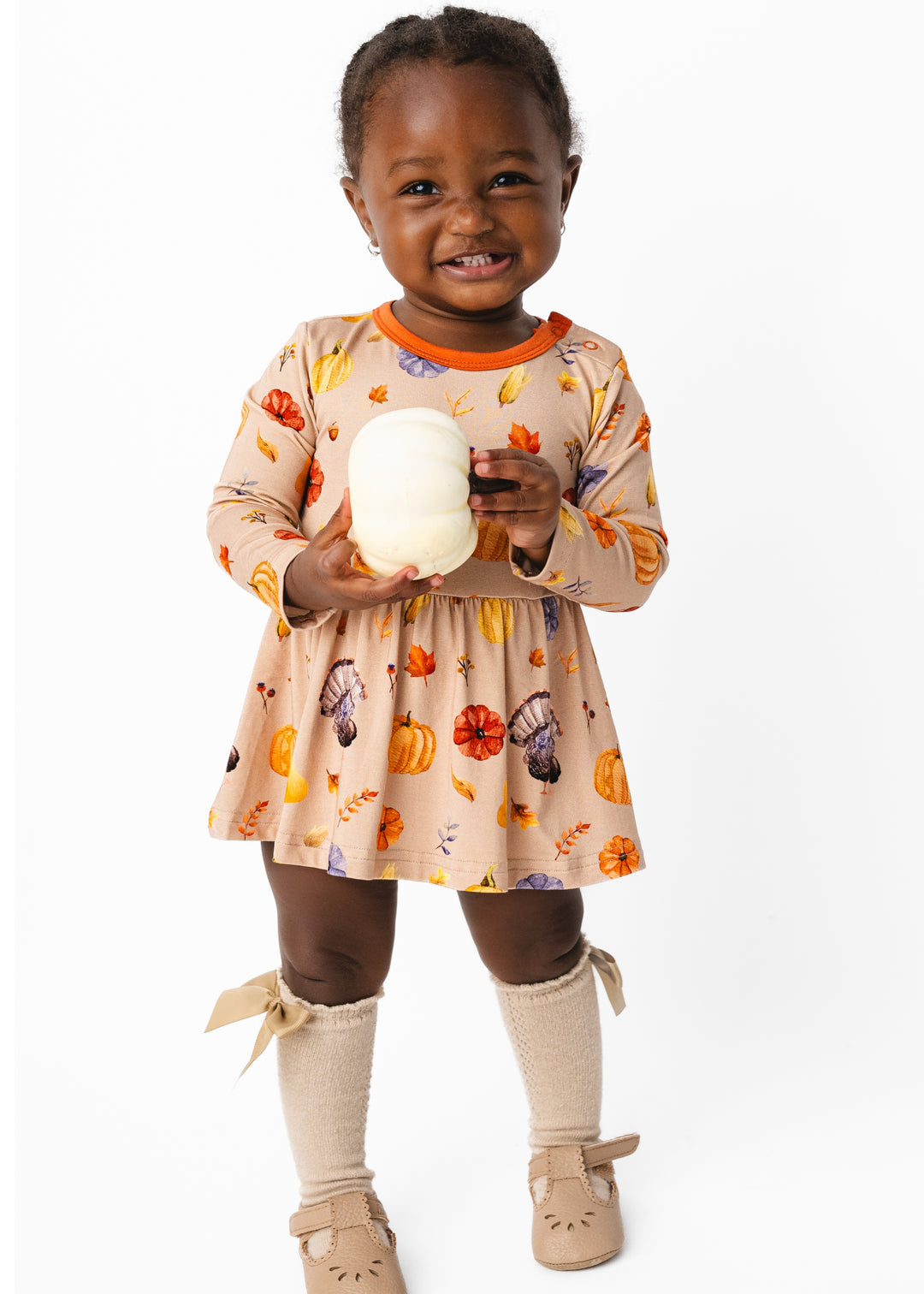 Lil Turkey Bamboo Baby Dress