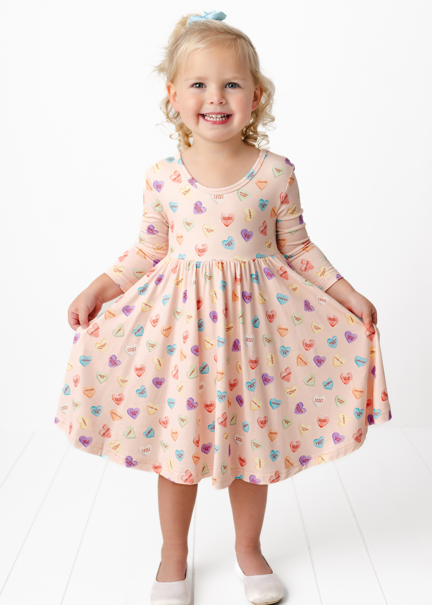 Sweetheart Pink Twirl Dress