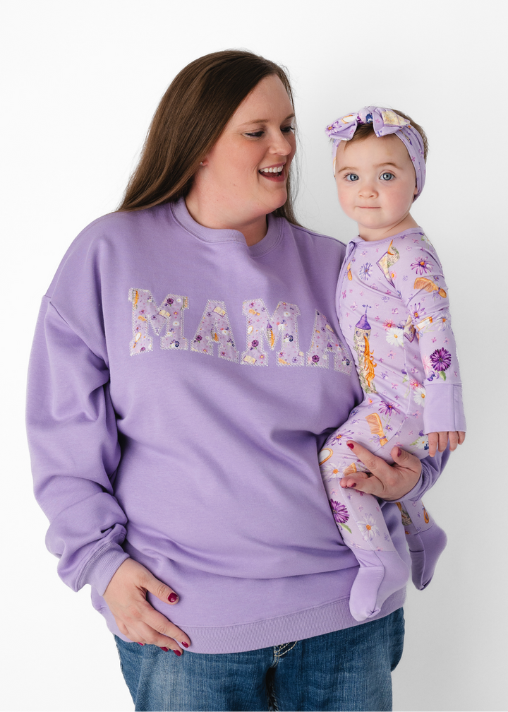 MAMA Crewneck Sweatshirt - Rapunzel
