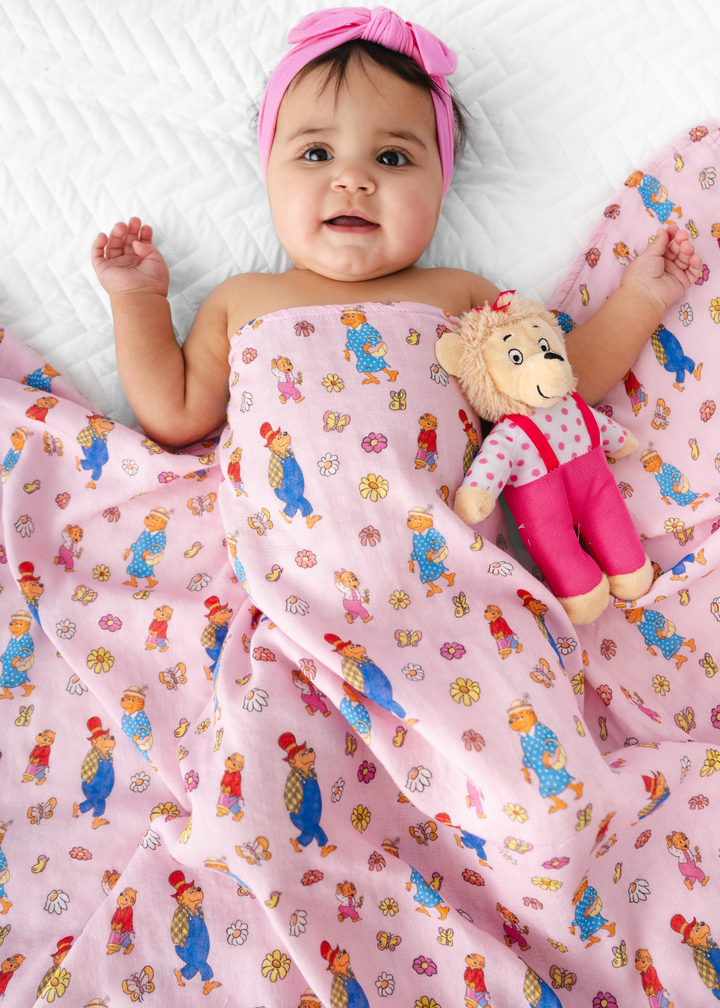 Berenstain Bears®  Floral Swaddle Blanket