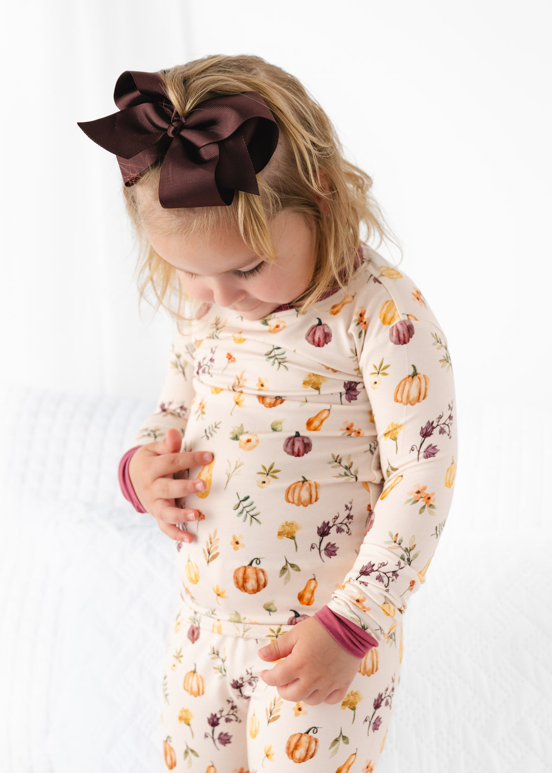 Pretty Pumpkins Bamboo Jammies