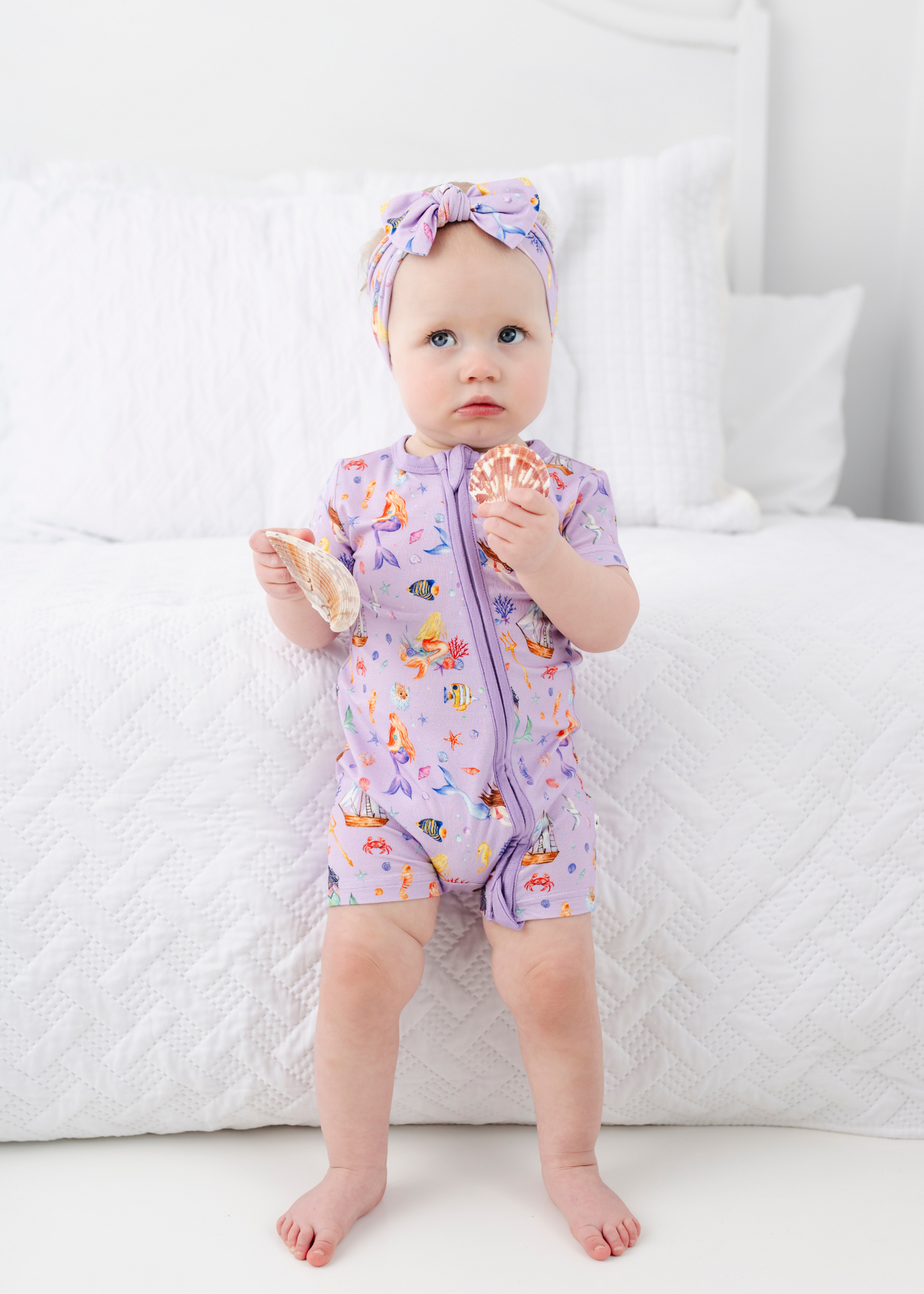 Mermaids Shortie Romper