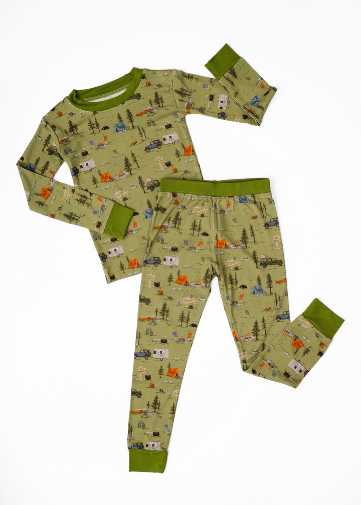Camping Bamboo Pajama Set