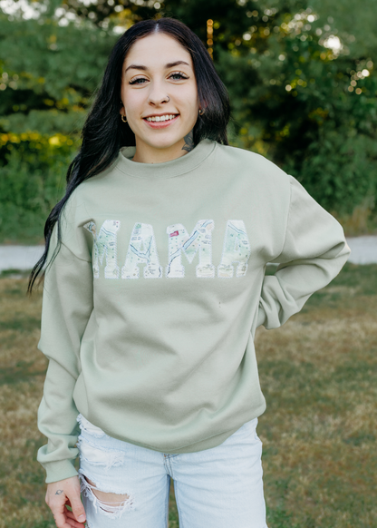 MAMA Crewneck Sweatshirts - Hundred Acre Woods