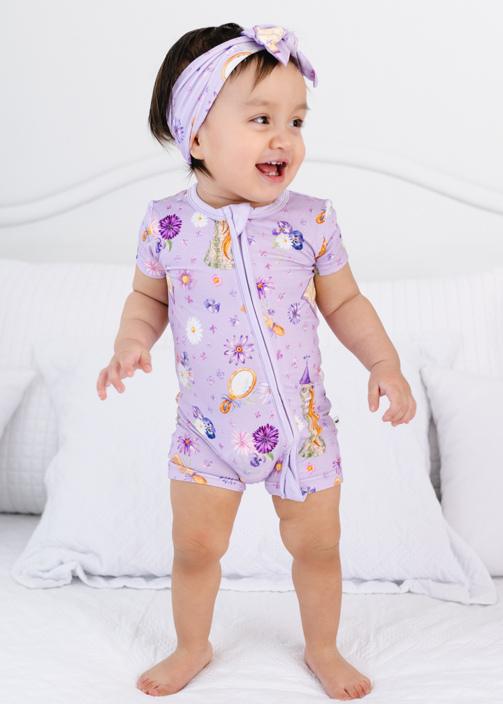 Rapunzel Shortie Romper