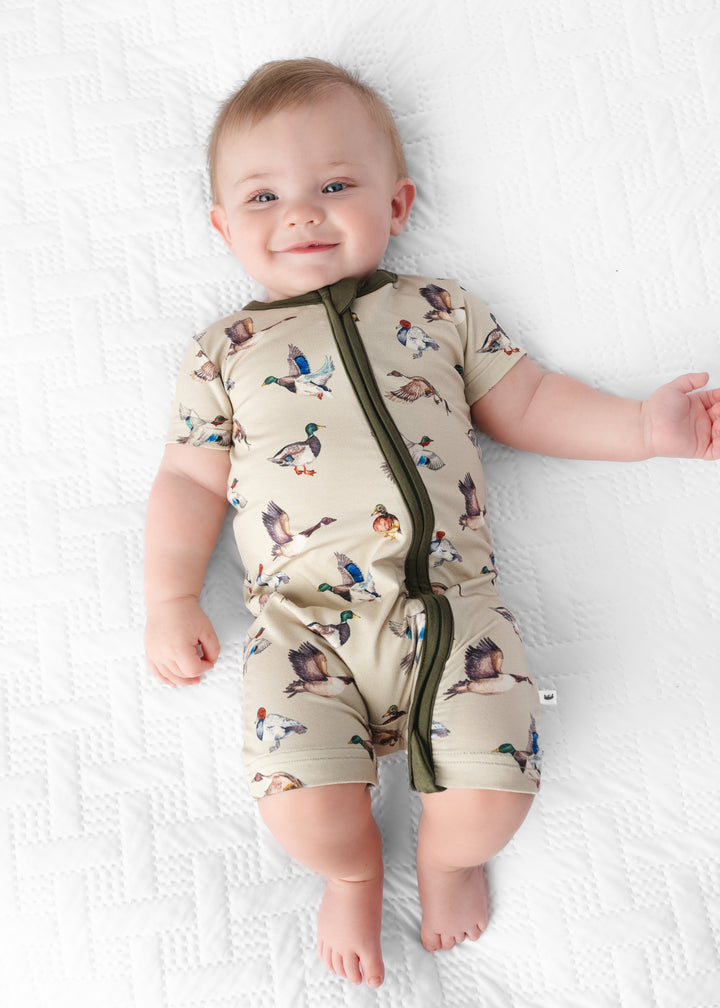 Duck Duck Goose Shortie Romper