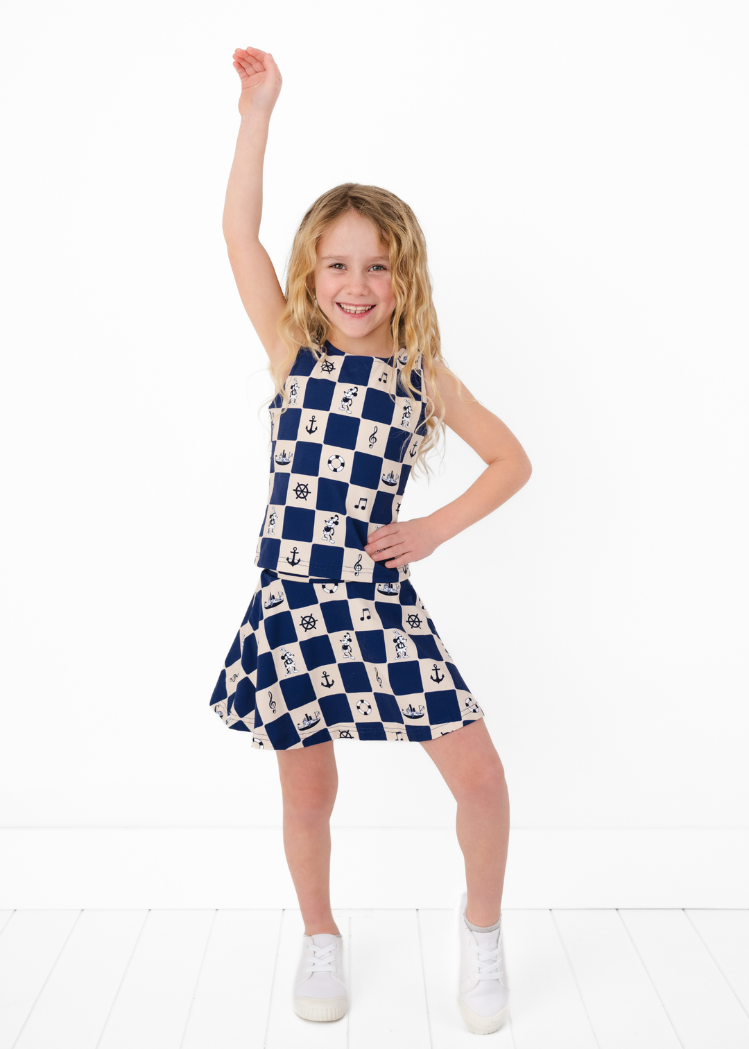 Steamboat Willie Girls Activewear Set