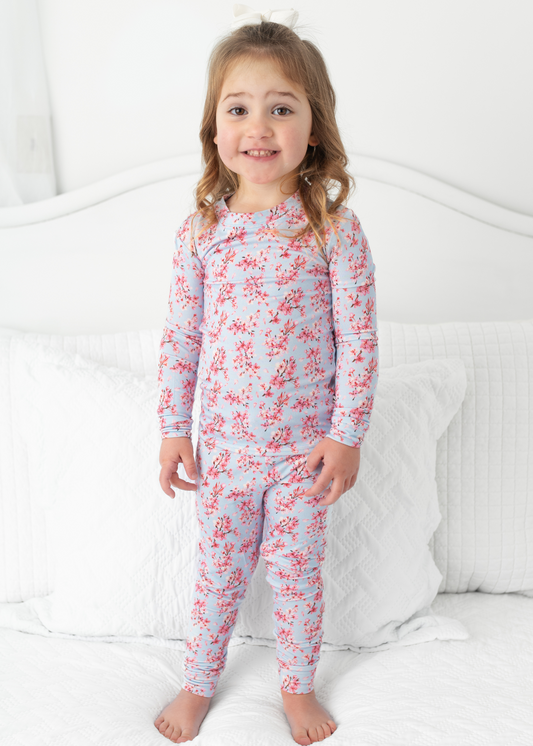 Cherry Blossom Bamboo Jammies