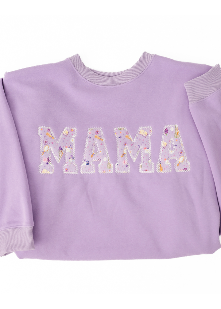 MAMA Crewneck Sweatshirt - Rapunzel