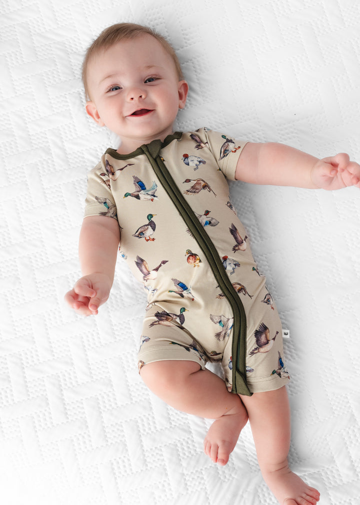 Duck Duck Goose Shortie Romper