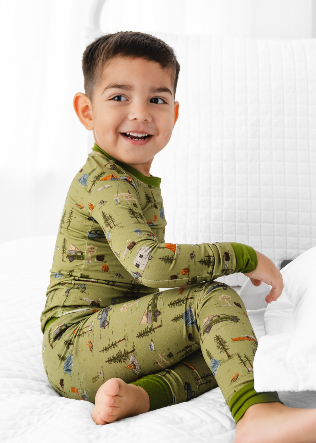 Camping Bamboo Pajama Set