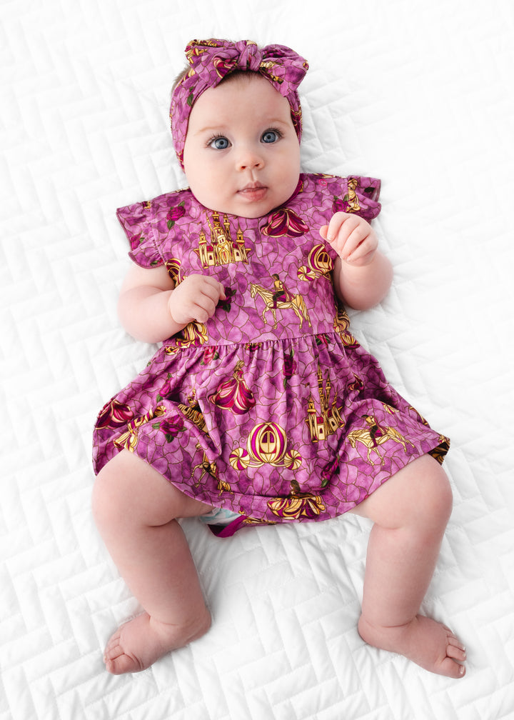 Royal Stained Glass Flutter Dress