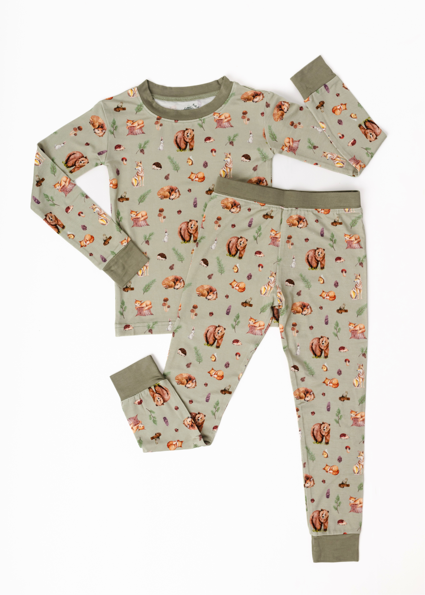 Woodland Animals Bamboo Jammies