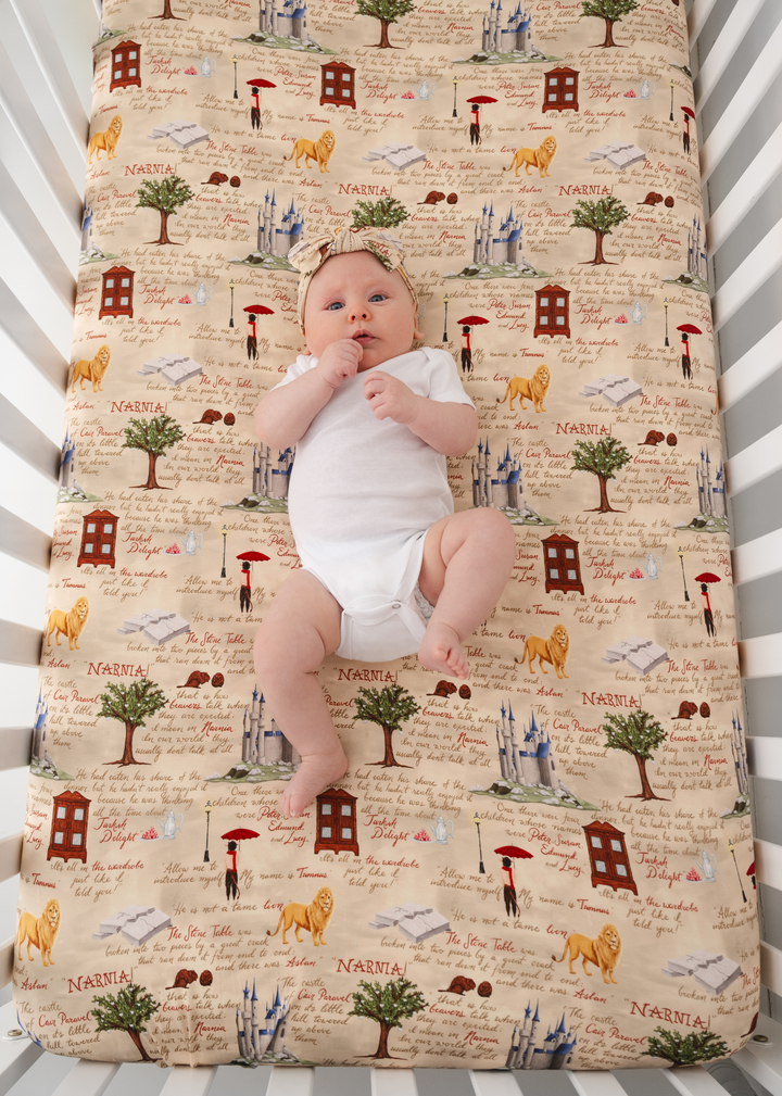 The Chronicles of Narnia® Bamboo Crib Sheet