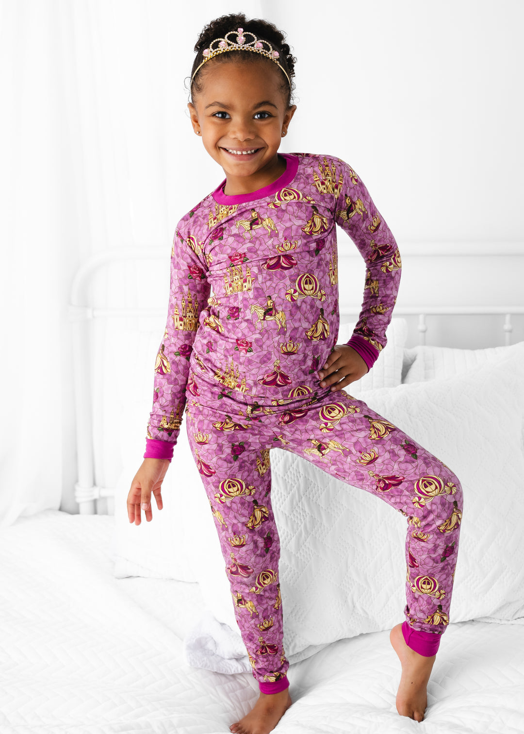 Royal Stained Glass Bamboo Pajama Set