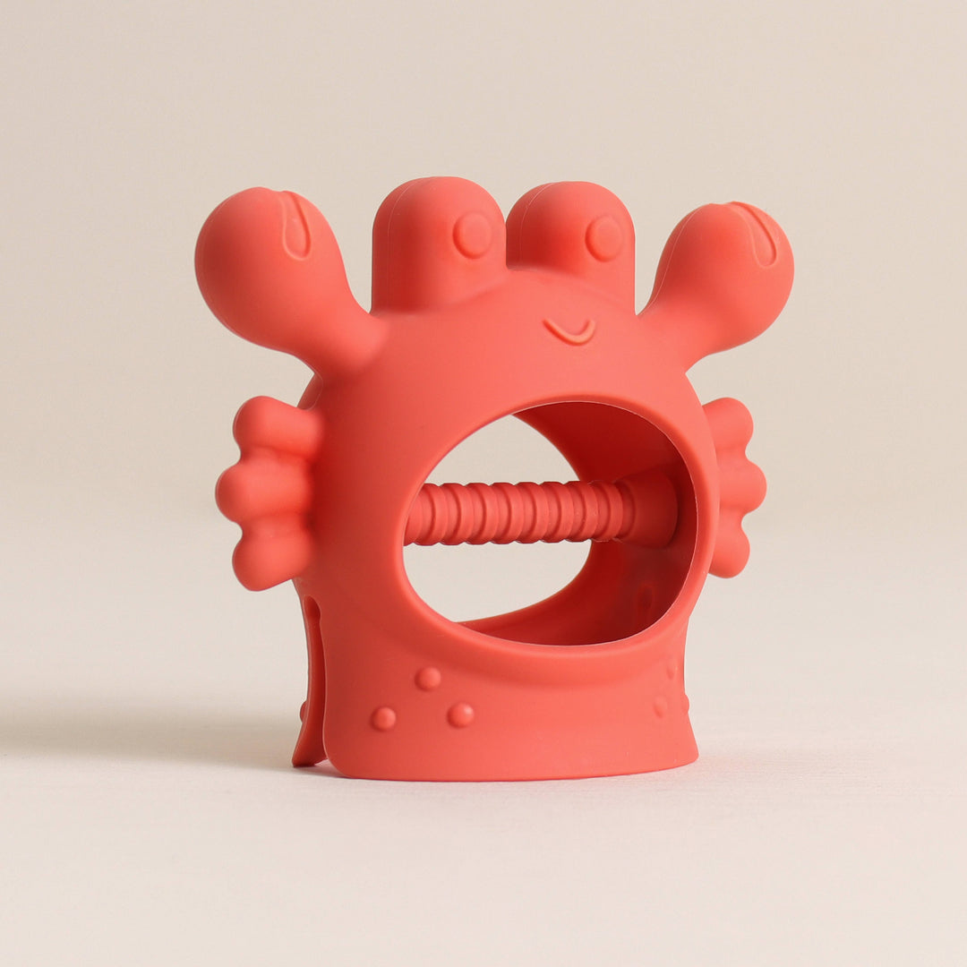 Crab Bitzy Grip™ Teething Toy