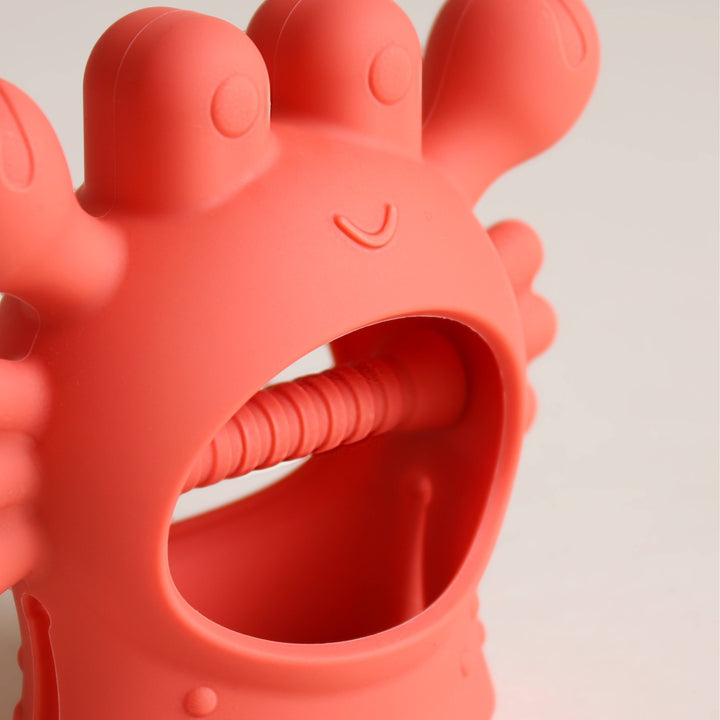 Crab Bitzy Grip™ Teething Toy