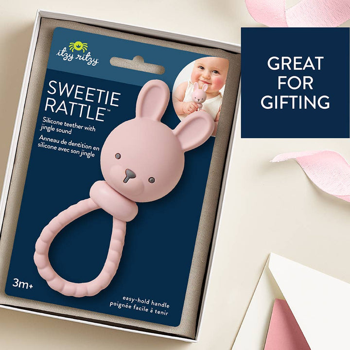 Pink Bunny Sweetie Rattle™ Itzy Ritzy