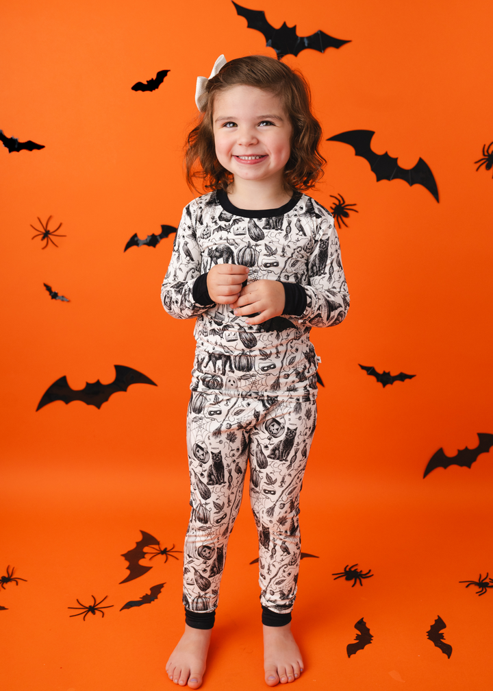 Bats & Cats Bamboo Jammies