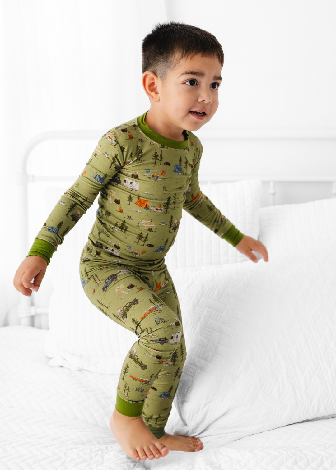 Camping Bamboo Pajama Set