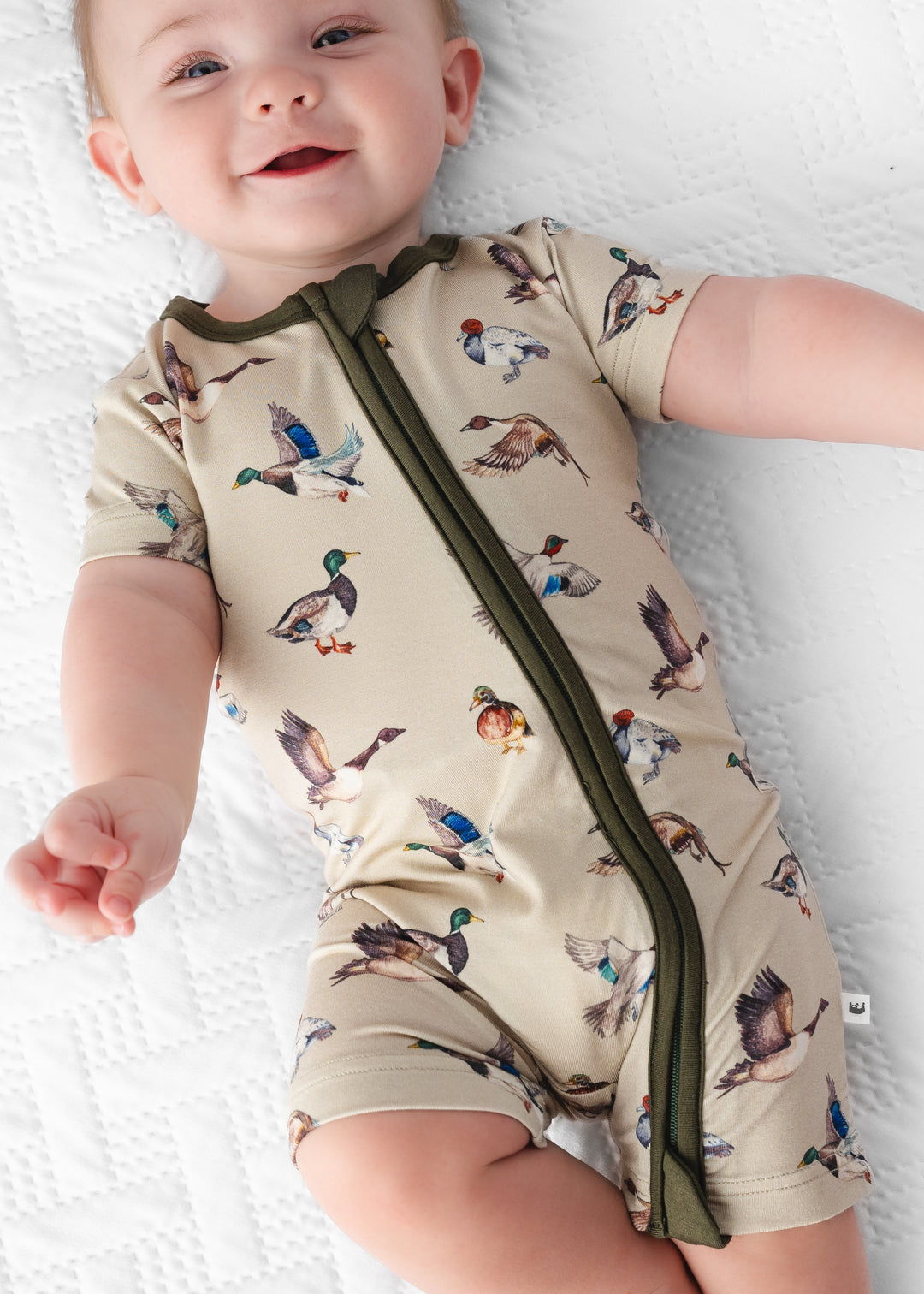 Duck Duck Goose Shortie Romper