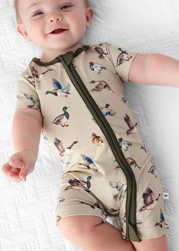 Duck Duck Goose Shortie Romper