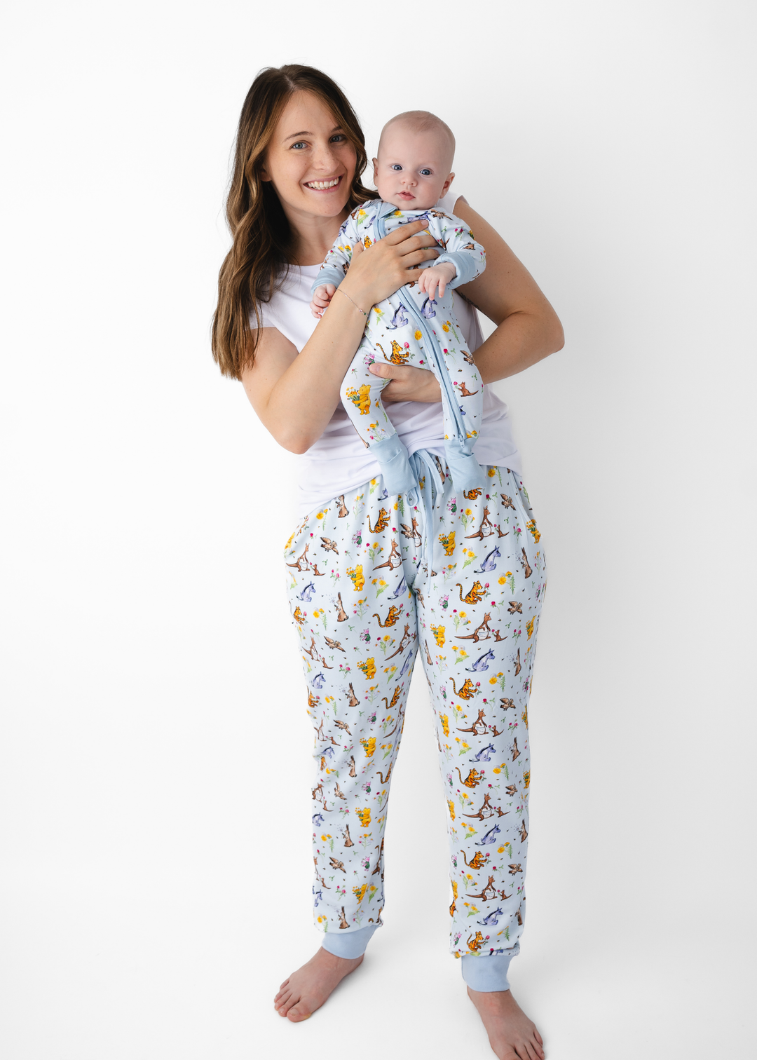 Winnie-the-Pooh in Bloom Adult Unisex Jogger Pants