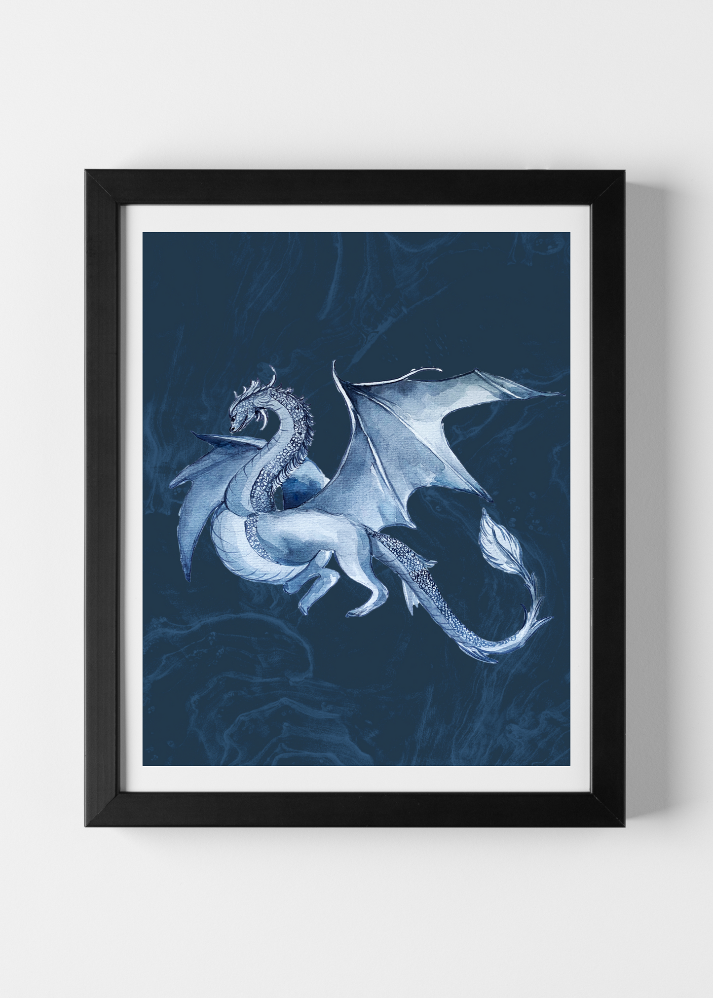 Dragon Flight Art Print Set of 4