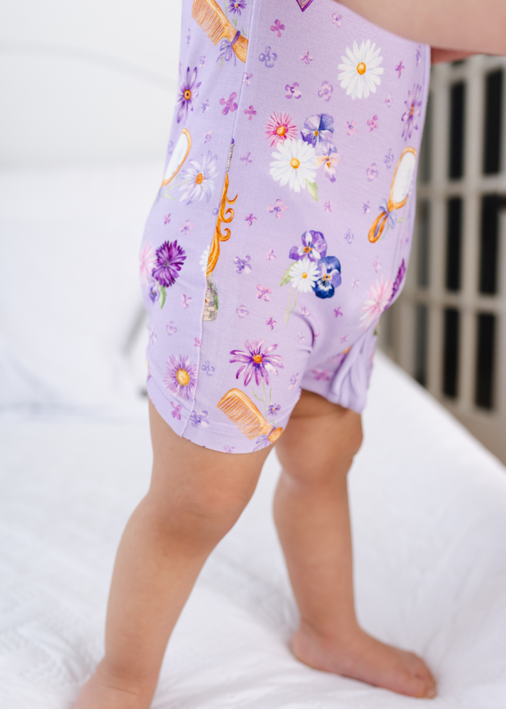 Rapunzel Shortie Romper