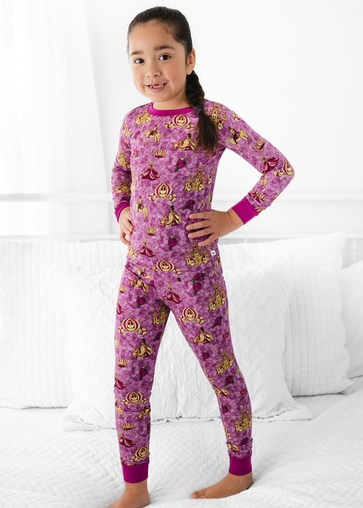 Royal Stained Glass Bamboo Pajama Set