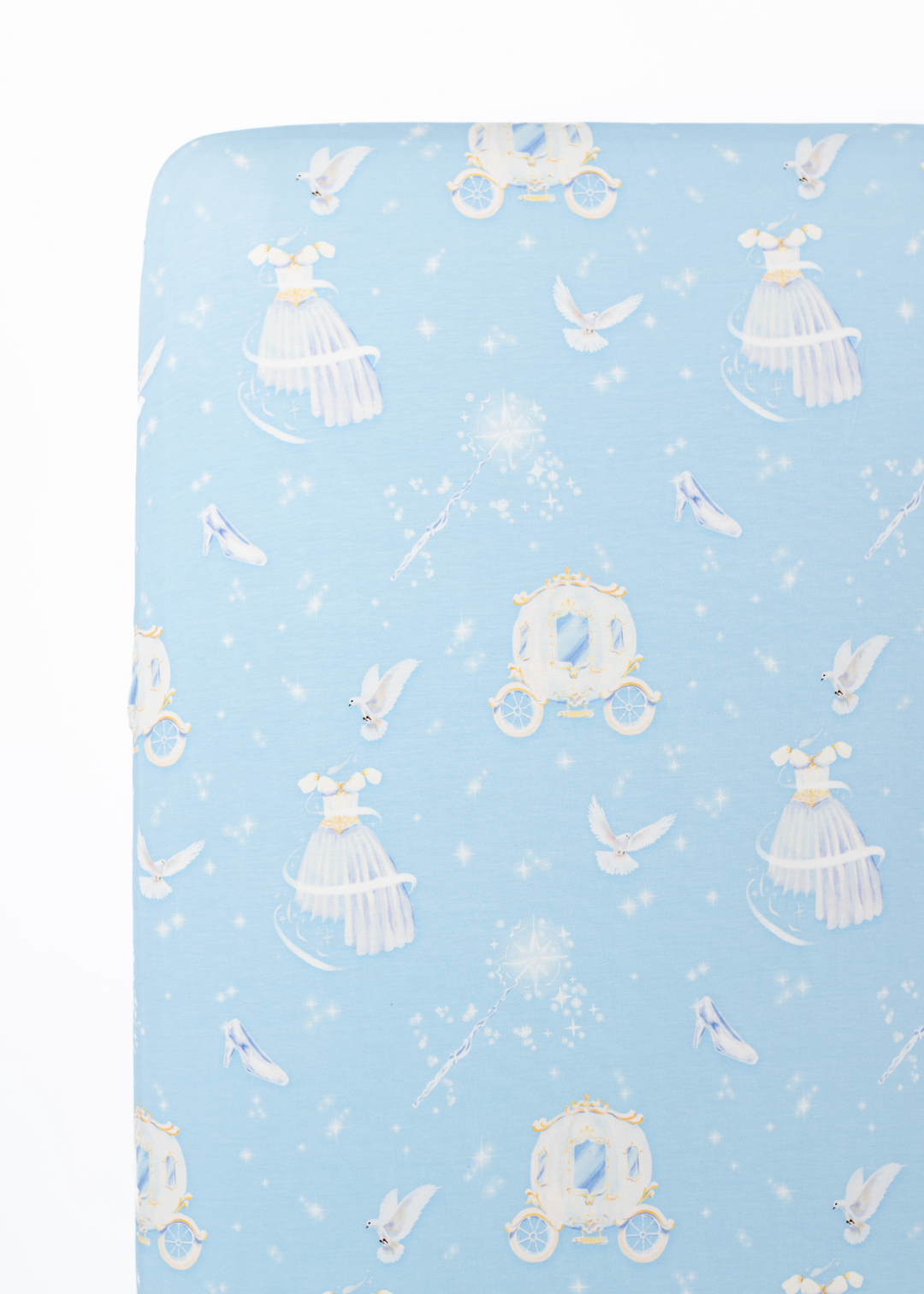 Cinderella Bamboo Crib Sheet