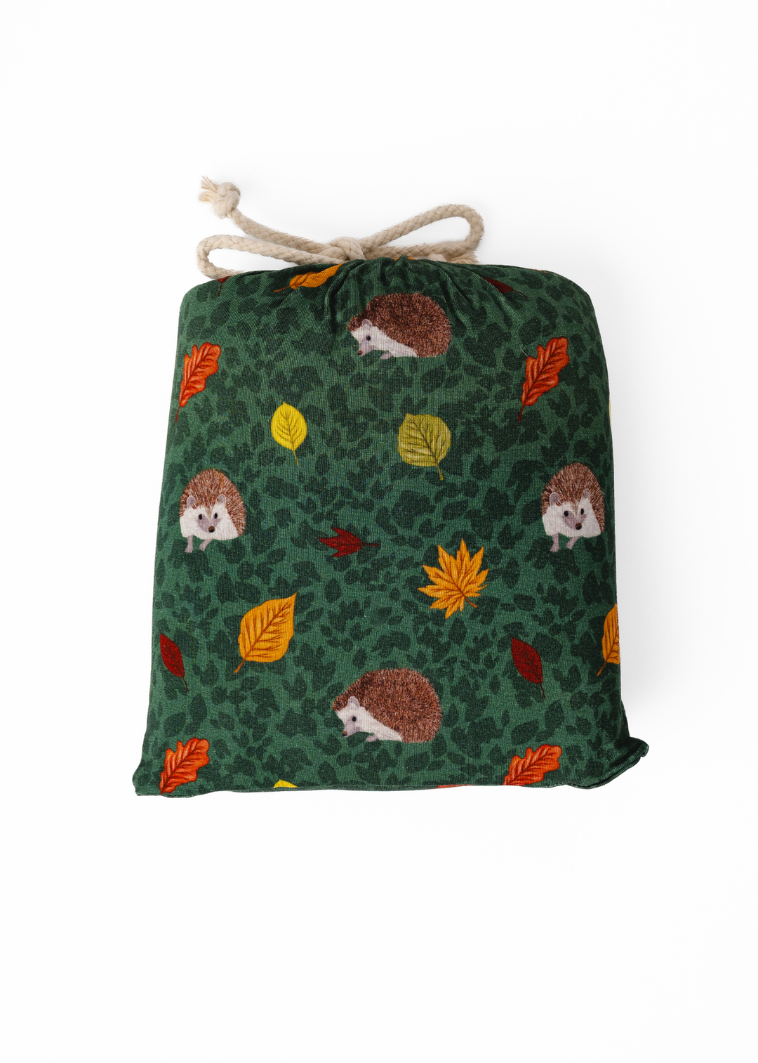 Hedgehogs Bamboo Crib Sheet
