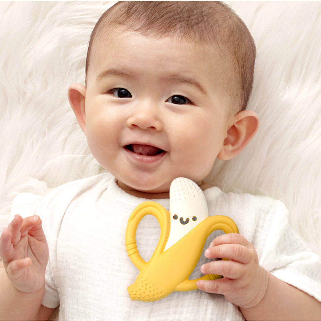 Banana Silicone Handle Teether - Itzy Ritzy