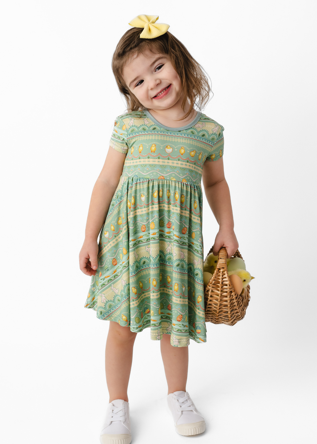 Classic Easter Bamboo Twirl Dress