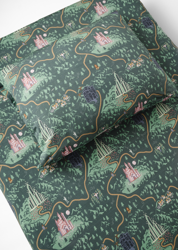 Emerald City Twin Fitted Sheet & Pillowcase *PREORDER*