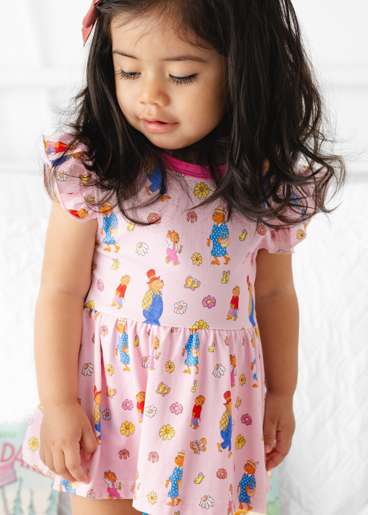 Berenstain Bears® Floral Baby Flutter Dress
