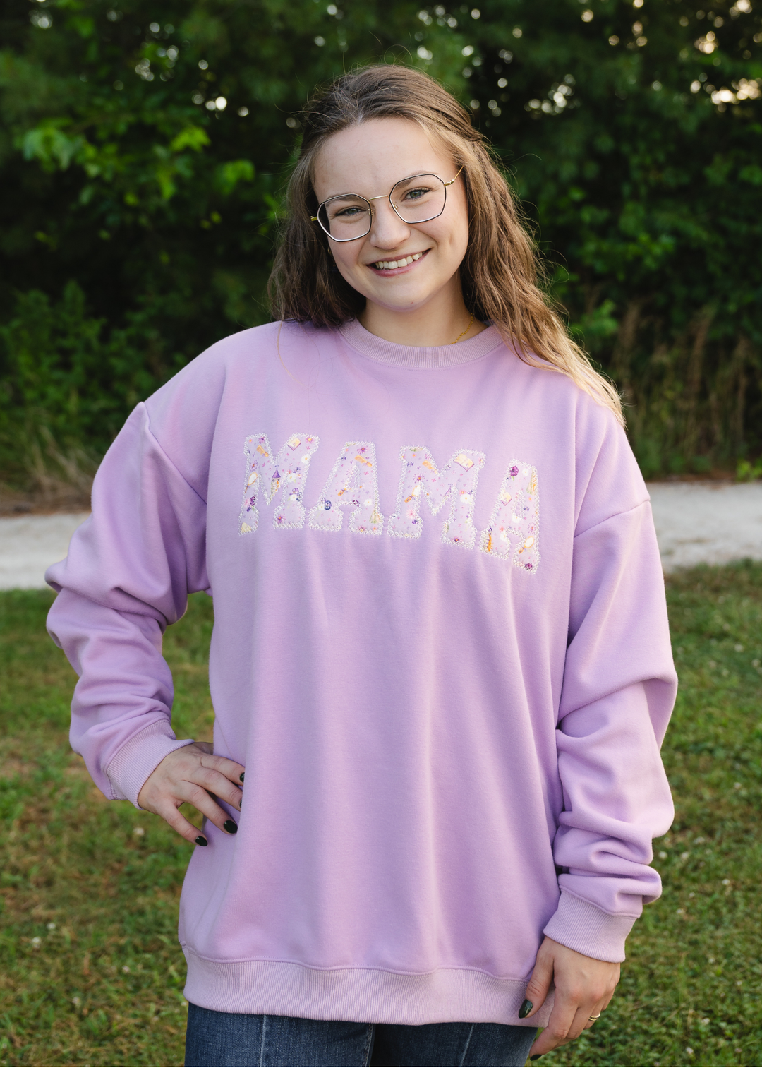 MAMA Crewneck Sweatshirt - Rapunzel