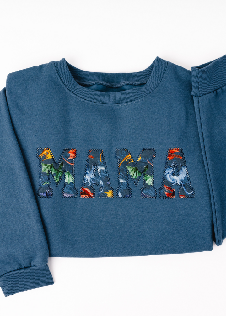 MAMA Crewneck Sweatshirt - Dragon Flight