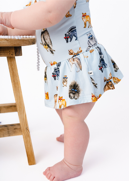 Party Animals Baby Flutter Dress