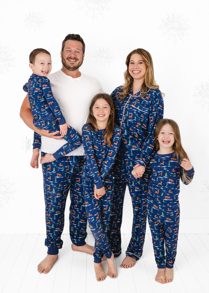 *PREORDER* Reindeer Christmas Bamboo Kids Jammies