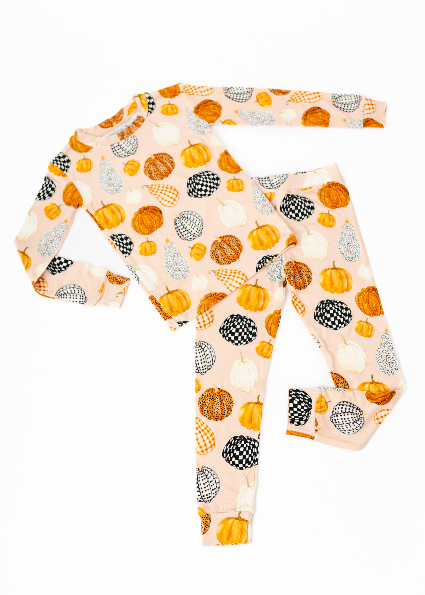 Patterned Pumpkins Jammies