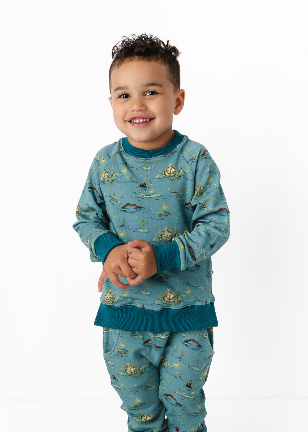 Frog Prince Kids Jogger Set